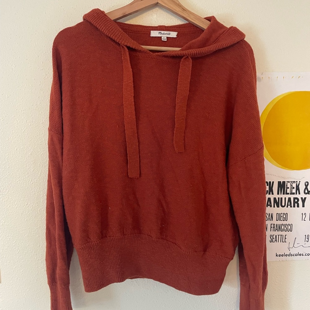 Madewell knit hoodie